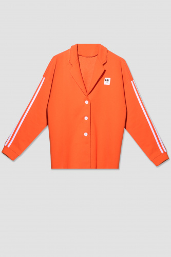 Пиджак с лампасами оранж