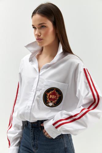 Рубашка с лампасами