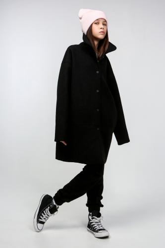 Пальто чёрное Junior