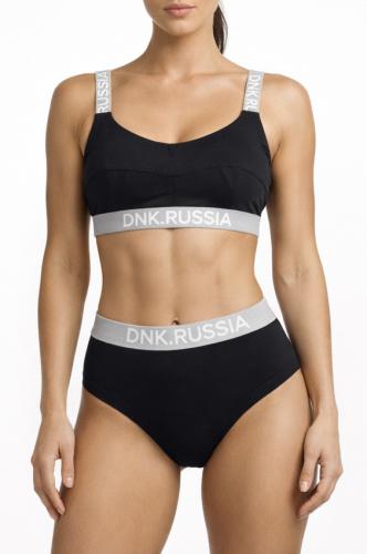 Трусы высокие черные