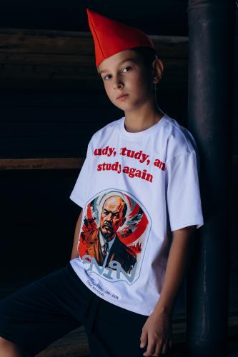Футболка Ленин Учись