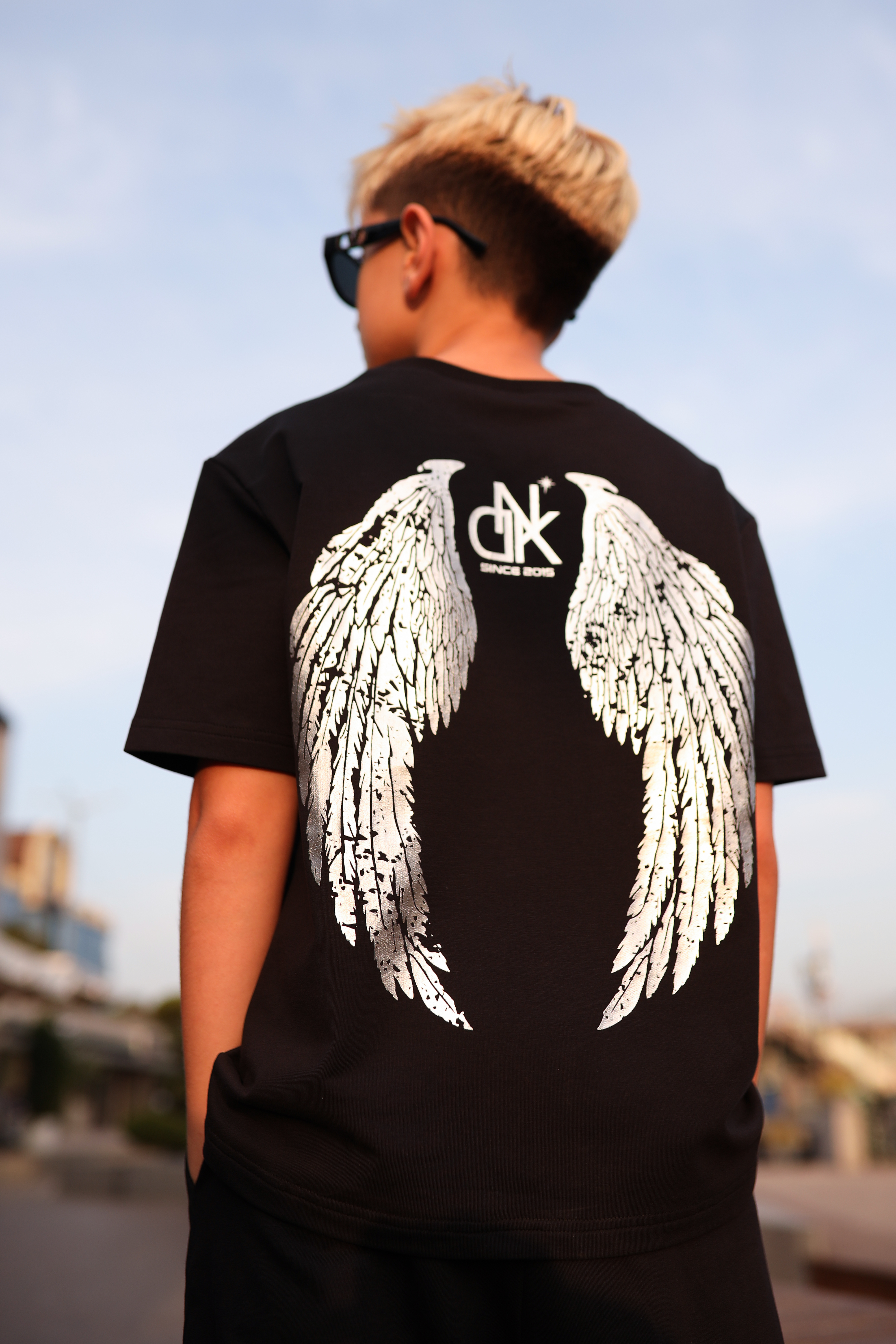 Дизайнерская футболка с крыльями - Zacerkovnaya