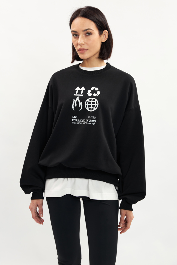 Свитшот с принтом Свитшот с принтом