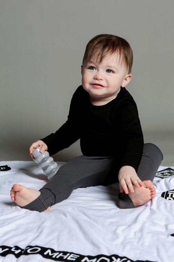 Кидсы серый меланж Baby