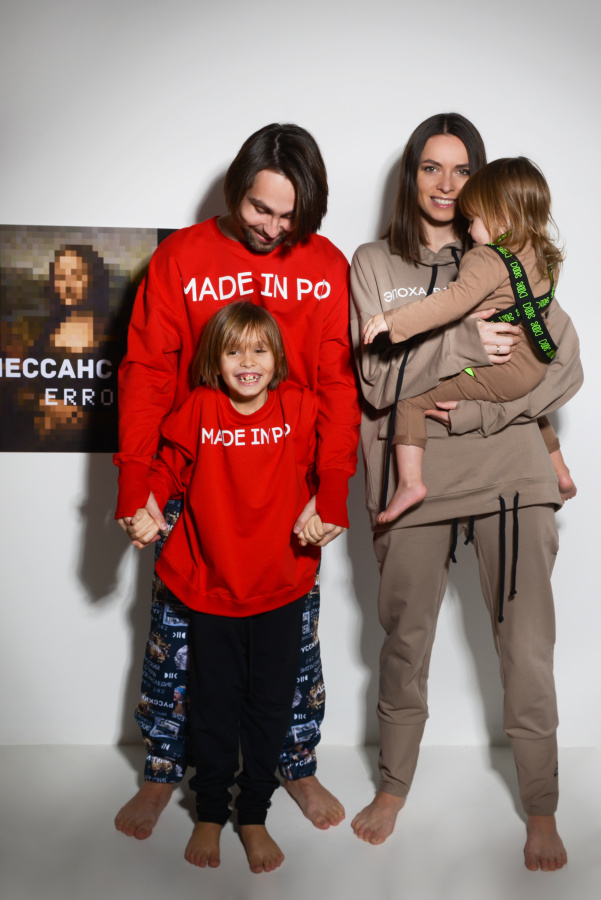 Свитшот Made in РФ красный Свитшот Made in РФ красный