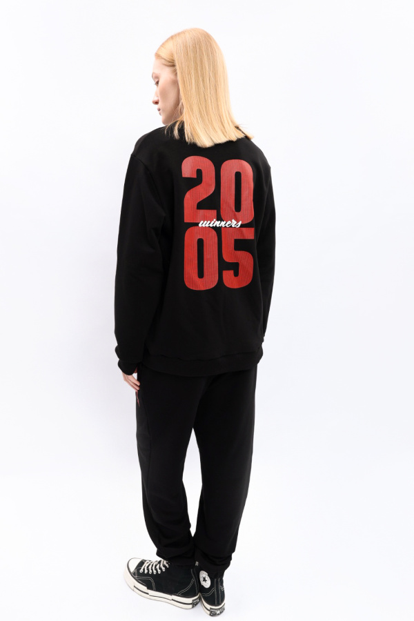 Свитшот ЦСКА 2005 черный
