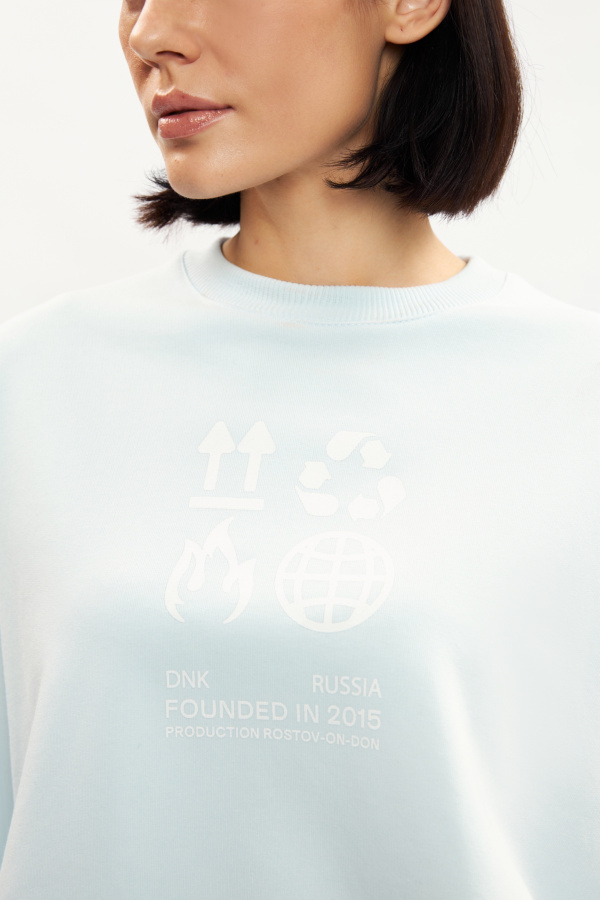 Свитшот с принтом