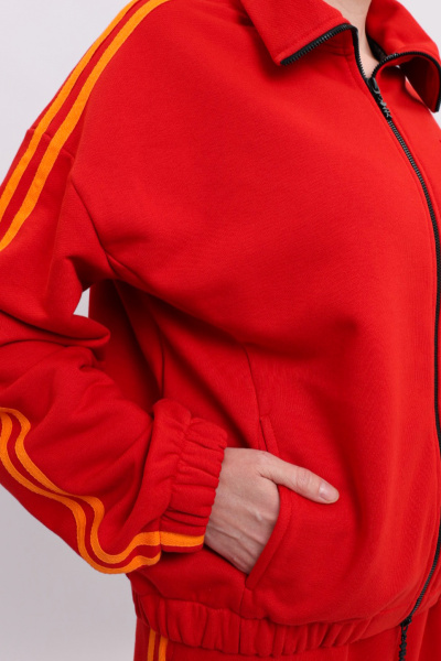 Толстовка Герб красная