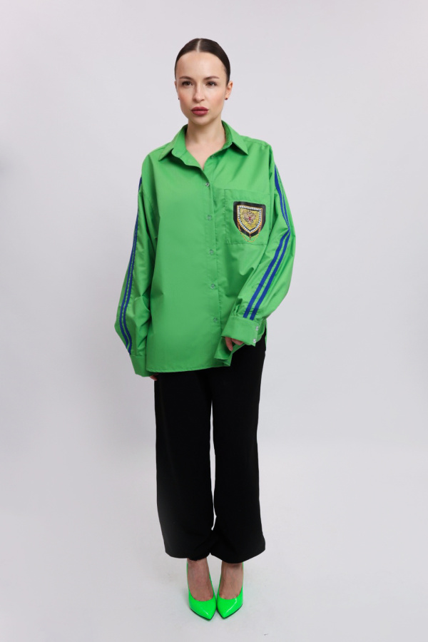 Джоггеры с лампасами черные