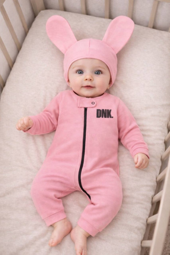 Шапка розовая