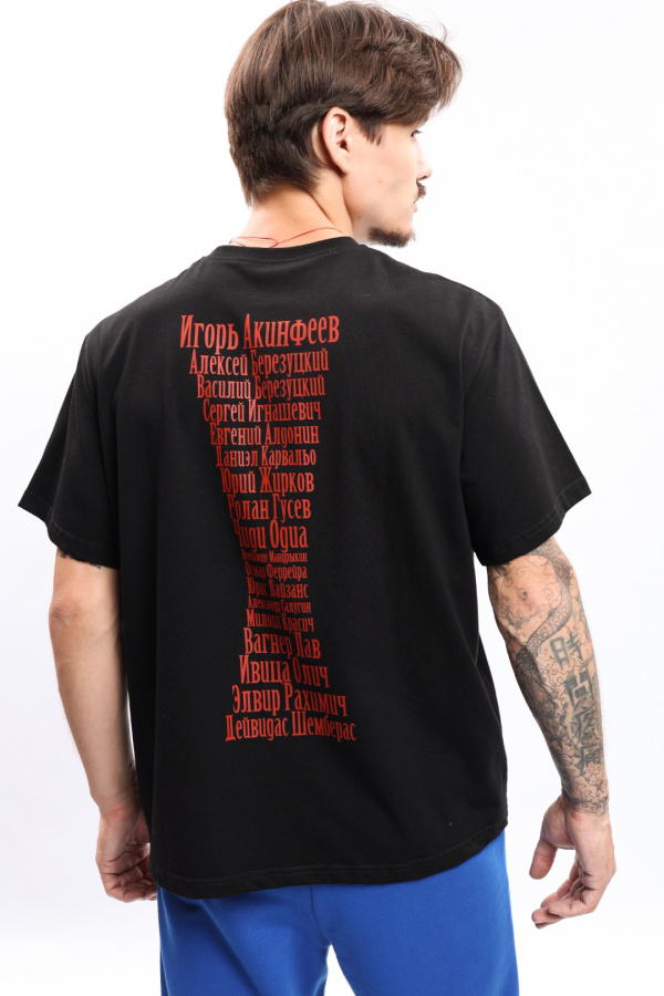 Футболка ЦСКА черная