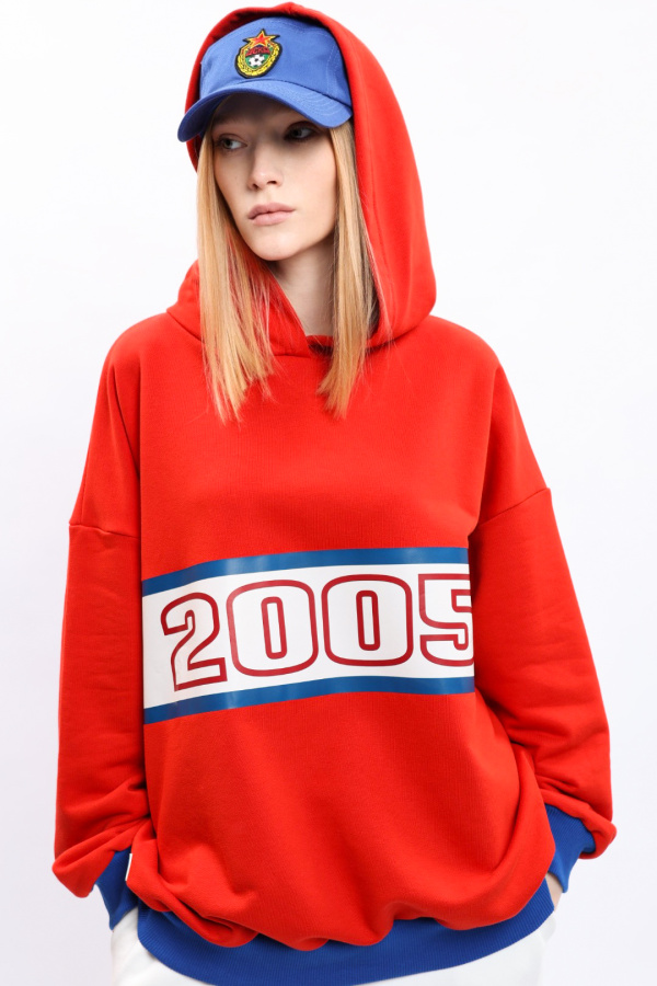 Худи ЦСКА красное