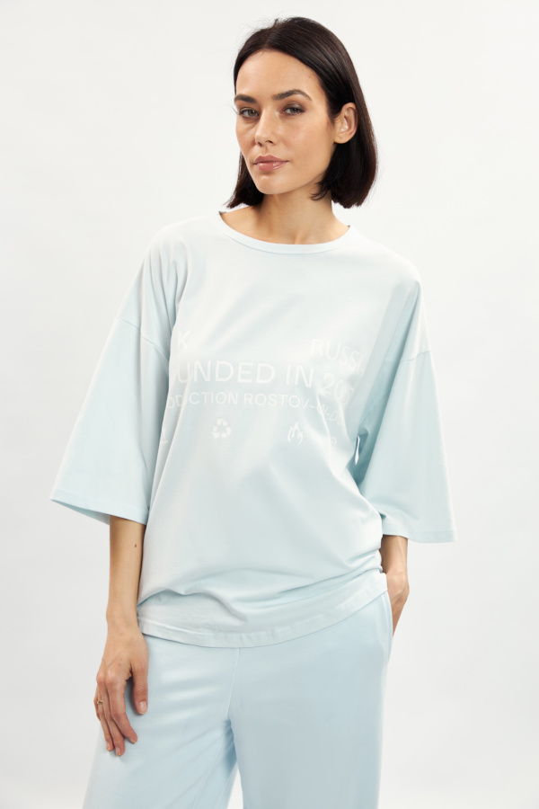 Футболка с принтом