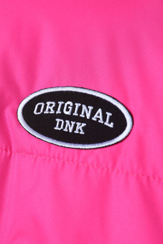 Куртка с капюшоном розовая