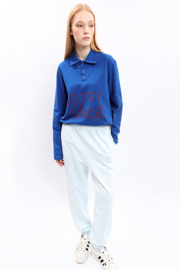 Поло ЦСКА синие