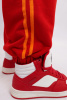 Джоггеры с лампасами красные