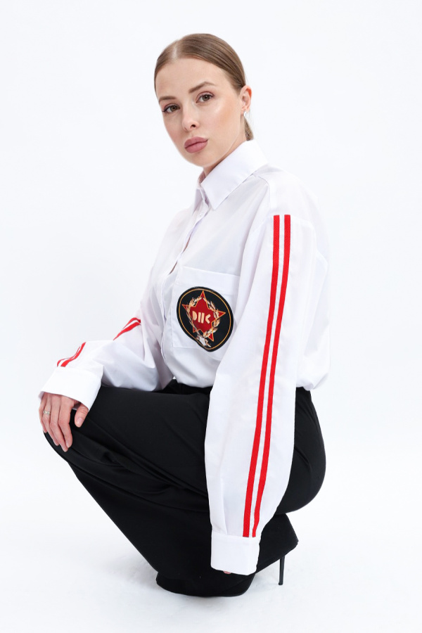 Рубашка с лампасами