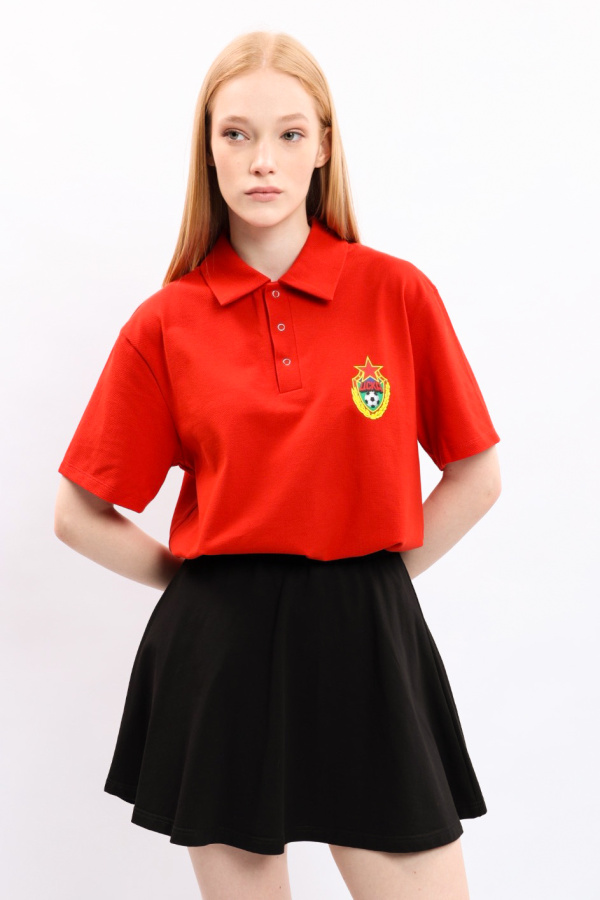 Поло ЦСКА красное