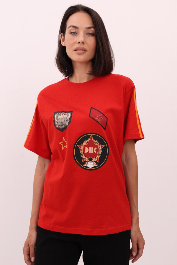 Футболка с лампасами