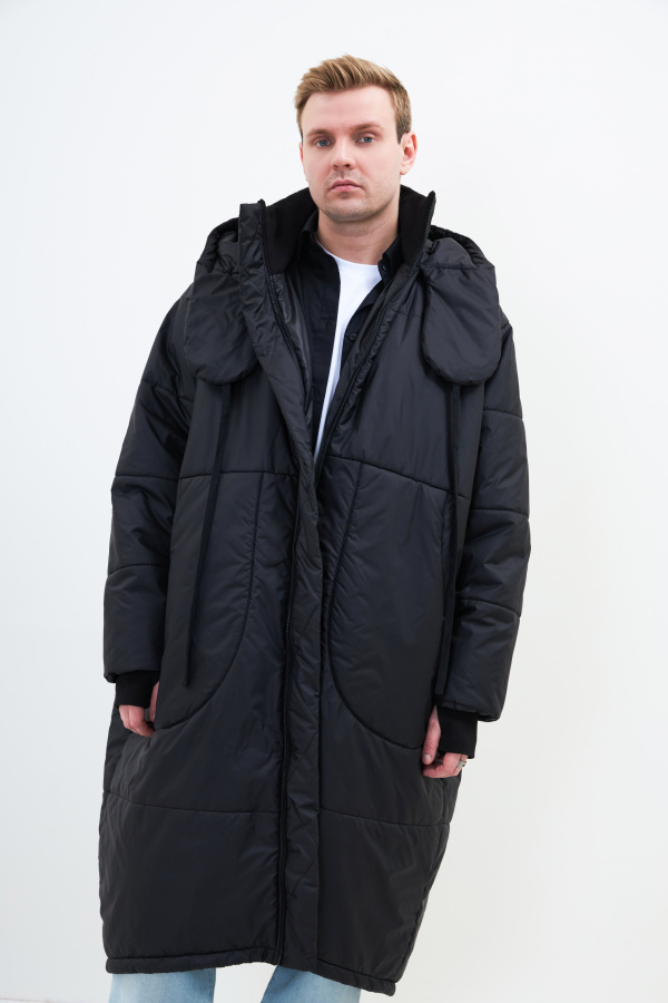 Бушлат ИЗ РОССИИ чёрный Man