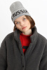 Шапка серая