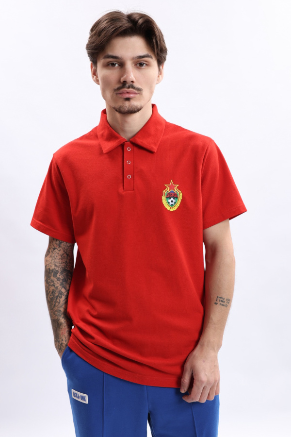 Поло ЦСКА красное