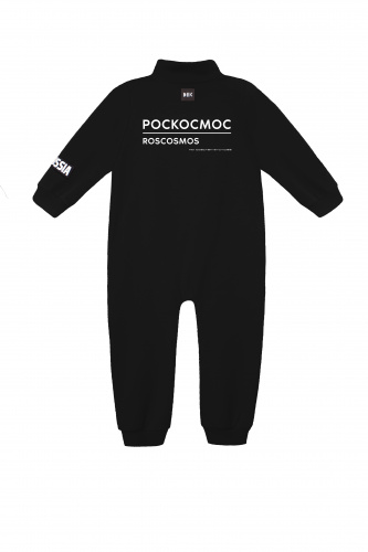 Комбинезон РОСКОСМОС & DNK черный Baby