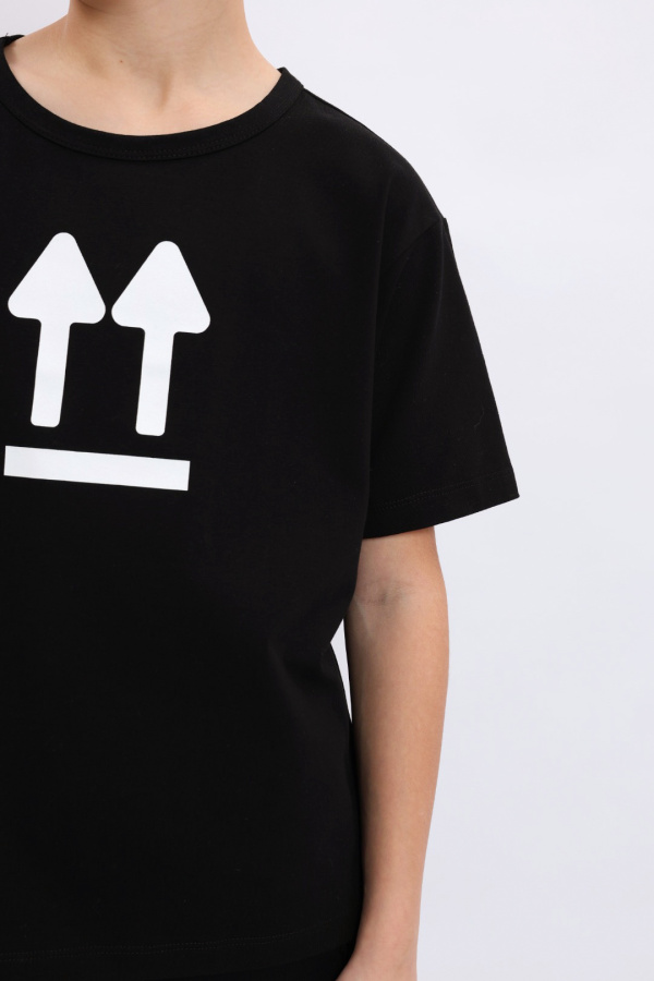 Футболка с принтом