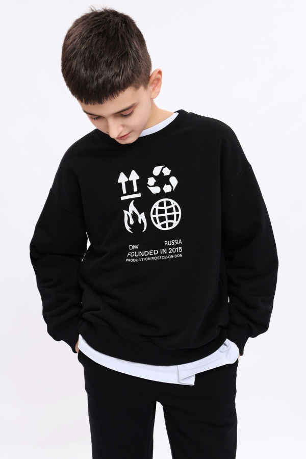 Свитшот с принтом