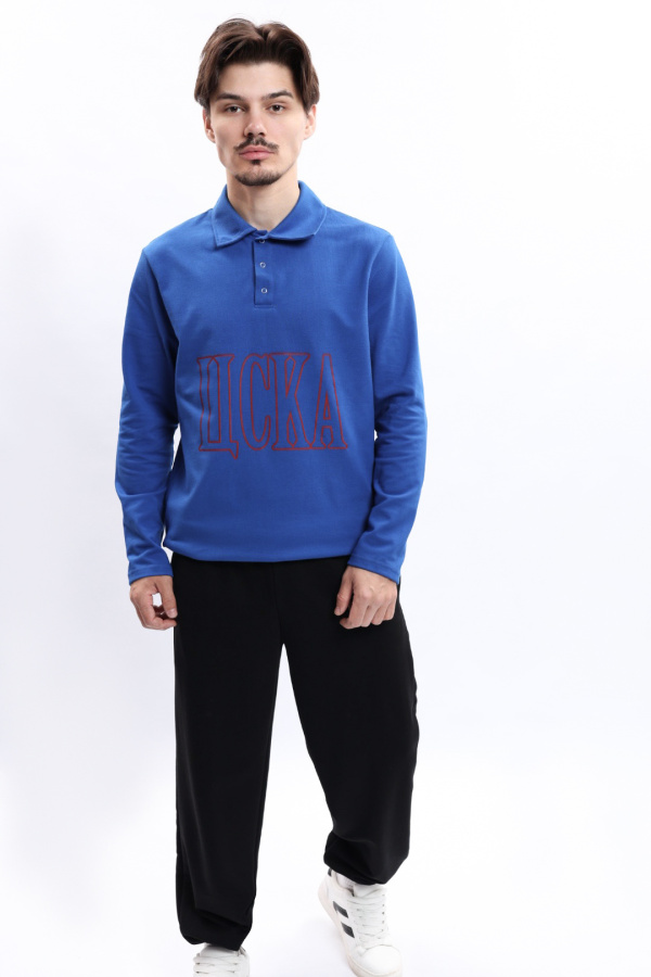 Поло ЦСКА синие