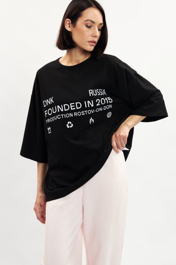 Футболка с принтом