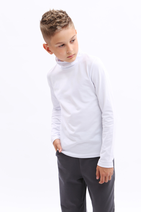 Водолазка белый