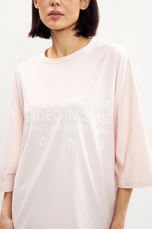 Футболка с принтом