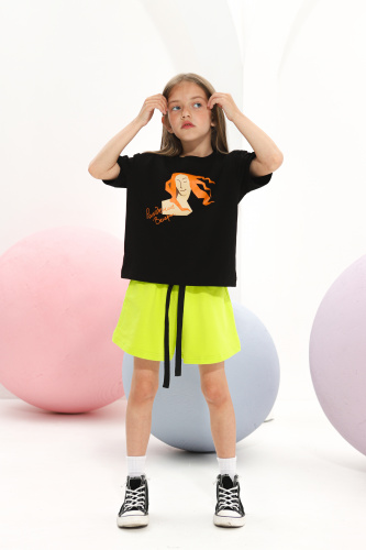 Шорты для девочек неоновые Kids