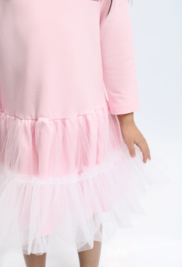 Платье с фатиновой юбкой