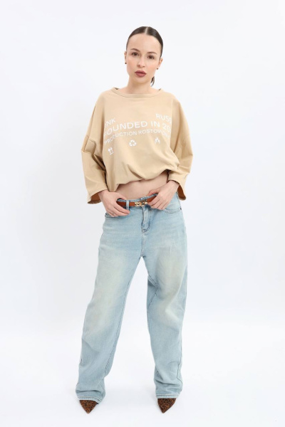 Футболка с принтом