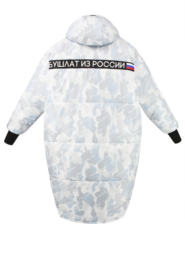 Бушлат ИЗ РОССИИ Снежный милитари Бушлат ИЗ РОССИИ Снежный милитари