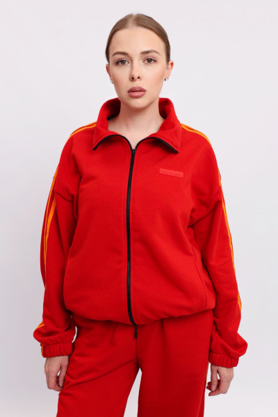 Толстовка Герб красная